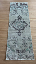 Load image into Gallery viewer, Vintage Turkish Neutral and Brown Runner Rug
