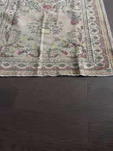 Load and play video in Gallery viewer, Vintage Turkish Neutral Area Rug
