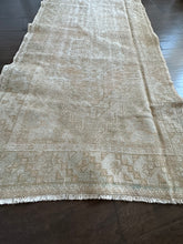 Load image into Gallery viewer, Vintage Turkish Neutral Faded Runner Rug
