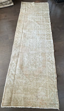 Load image into Gallery viewer, Vintage Turkish Neutral Faded Runner Rug
