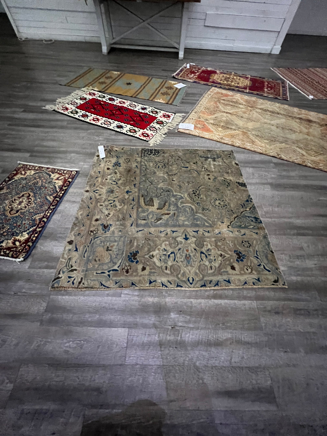 Turkish trunk warehouse sale square rug
