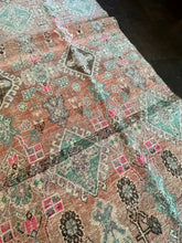 Load image into Gallery viewer, Vintage Turkish Unique Pattern Rug Runner
