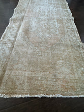Load image into Gallery viewer, Vintage Turkish Neutral Faded Runner Rug
